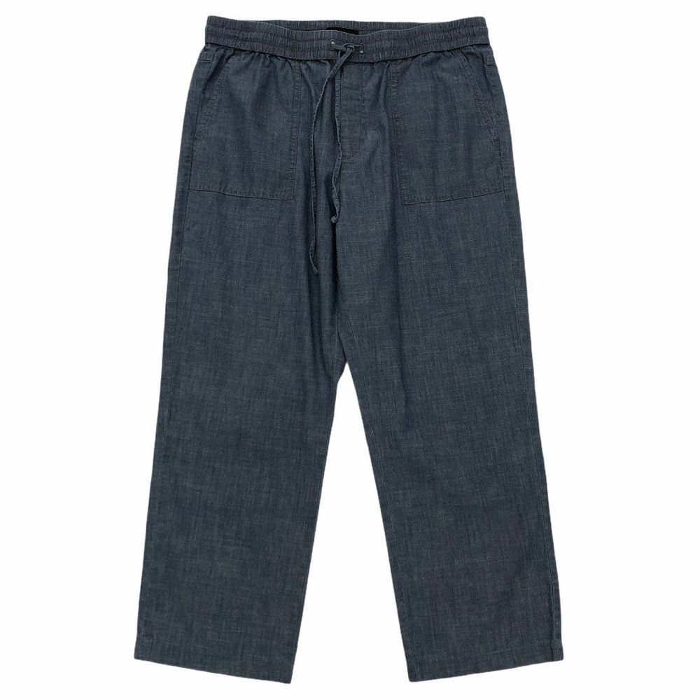 BANANA REPUBLIC Women's Casual Straight Wide Leg Lounge Beach Drawstring Pants M
